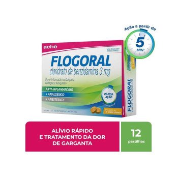 Flogoral Menta C/ 12 Past