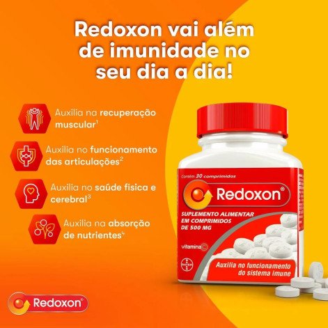 Vitamina C Redoxon 500mg 30 comprimidos
