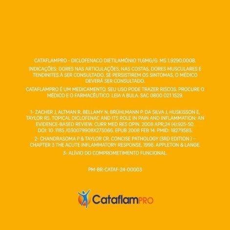 CataflamPRO Diclofenaco Dietilamônio 11,6mg/g Emulgel 150g
