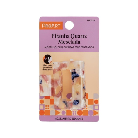 Piranha de Cabelo Quartz Mesclada ProArt
