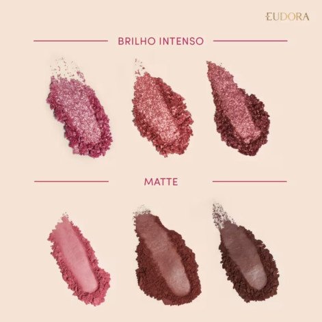 Paleta de Sombras Niina Secrets Shine Rose 5,4g
