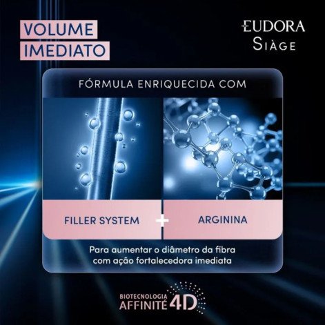 Condicionador Eudora Siàge Volume Imediato 200ml