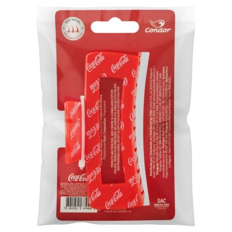 Prendedor para Cabelo Coca-Cola Condor
