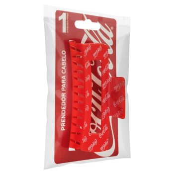 Prendedor para Cabelo Coca-Cola Condor
