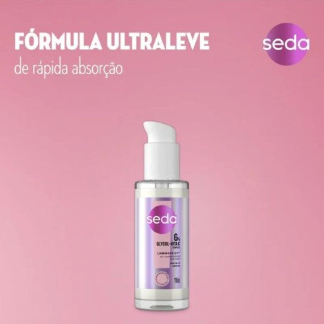 Leave-In Sérum Seda Luminous UV Glycol 6% + Vita C Complex 110ml