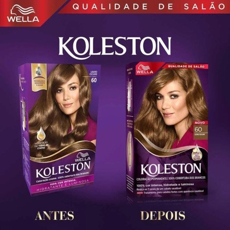 Tintura Creme Koleston 60 Louro Escuro