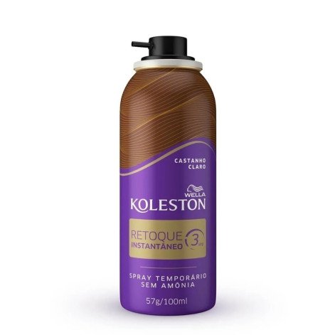 Retoque Instantâneo Koleston Castanho Claro com 100ml