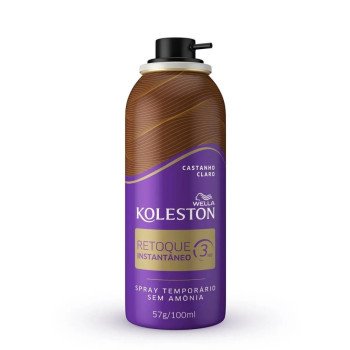 Retoque Instantâneo Koleston Castanho Claro com 100ml