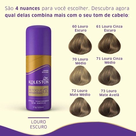 Retoque Est Koleston Louro Escova 100ML