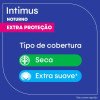 Absorvente Intimus Noturno Toda Protegida Cobertura Suave Com Abas 45 unidades