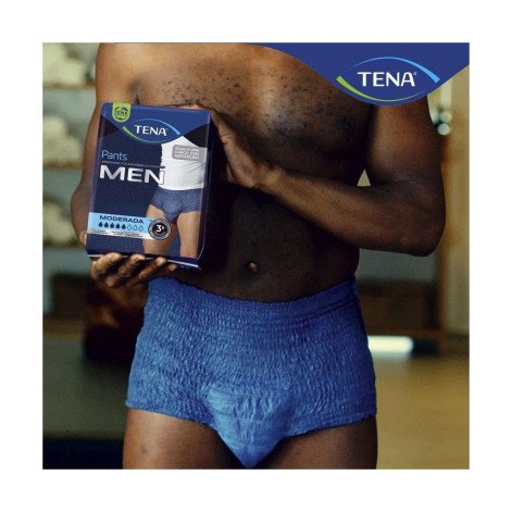 Roupa Íntima Descartável Tena Pants Men P/M 16 unidades