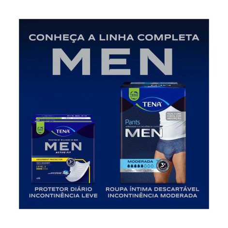 Roupa Íntima Descartável Tena Pants Men G/EG 16 unidades