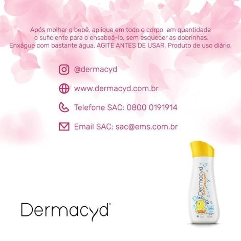 Sabonete Líquido Dermacyd Infantil 200ml