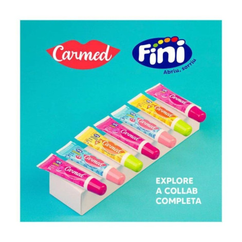 Hidratante Labial Carmed Fini Dentaduras Incolor Efeito Gloss 10g