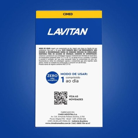 Multivitamínico Lavitan AZ Original 60 Comprimidos