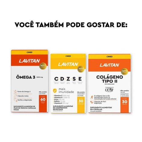 Multivitamínico Lavitan AZ Original 60 Comprimidos