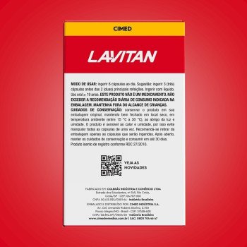 Lavitan Ômega 3 6 9 + com 90 Cápsulas Gelatinosa