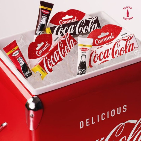 Hidratante Labial Carmed Coca-Cola Incolor 10g