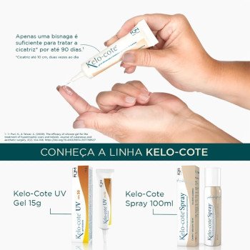 Kelo-Cote Gel de Silicone para Cicatrizes 15g