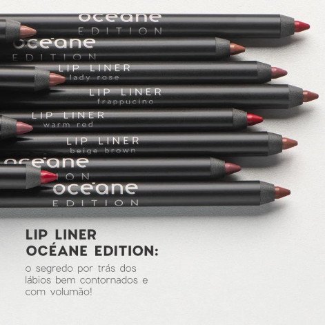 Lápis Contorno Labial Océane Lip Liner Beige Brown