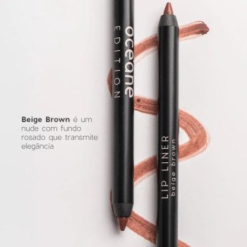Lápis Contorno Labial Océane Lip Liner Beige Brown