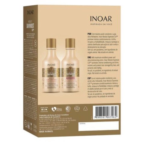 Inoar Absolut Daymoist CLR Kit - Shampoo + Condicionador Kit