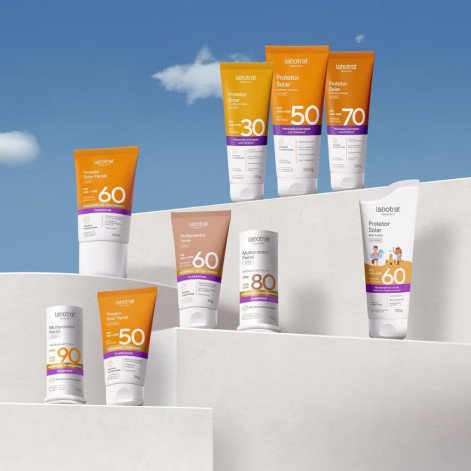 Multiprotetor Facial Stick Labotrat Dermo Sun FPS90 Sem Cor15g