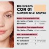 Base Liquida BB Cream Vizzela 10 em 1 FPS 30 Cor 01 35g