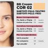 Base Liquida BB Fps30 10 em 1 Vizzela Cor 02 