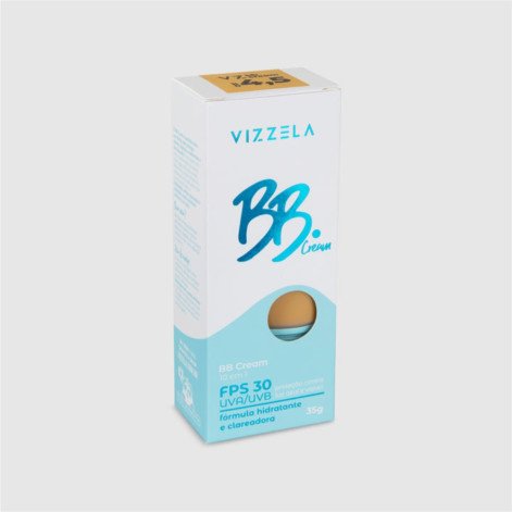 Base Liquida BB Cream 10 em 1 Fps30 Vizzela Cor 4,5