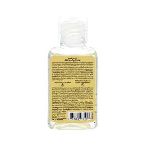 Álcool Em Gel Antisséptico Para Mãos Limão Kiss New York 26g
