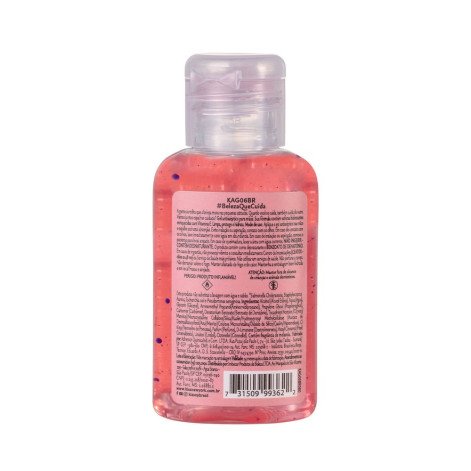 Alcool em Gel Antisséptico para Mãos Kiss New York Melancia 26g