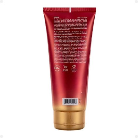 Loção Hidratante Corporal Kiss New York Lady in Red 180ml
