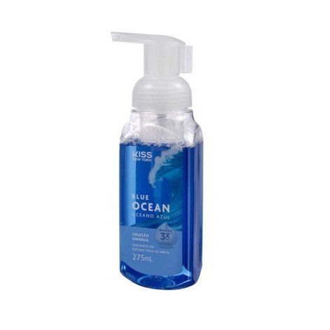 Sabonete em Espuma Para Mãos Kiss New York Blue Ocean 275ml