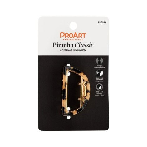 Piranha de Cabelo Classic Bege ProArt