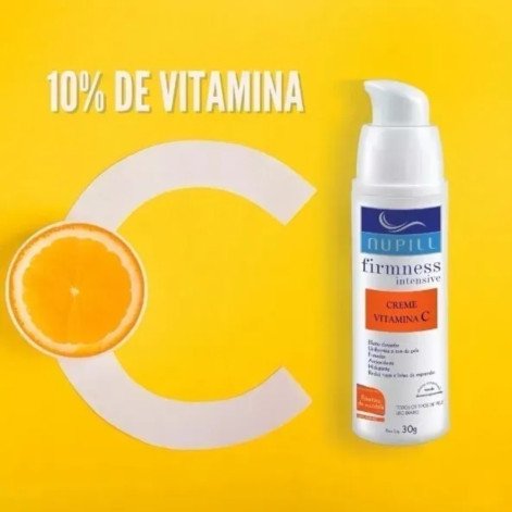 Creme Facial Clareador Nupill Firmness Intensive Vitamina C 30G