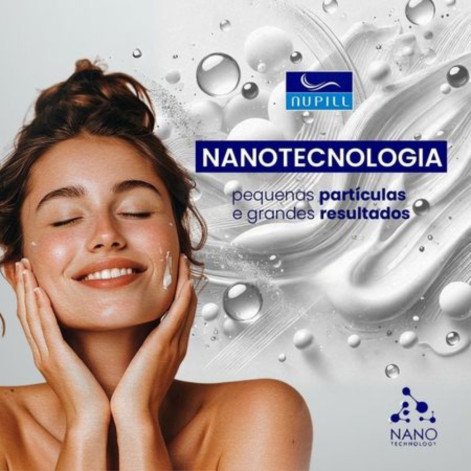 Kit Nupill Ácido Hialurônico E Colágeno Sérum Facial Antissinais 30G + Sabonete Líquido Facial 60Ml + Água Micelar 60Ml + Necessaire Grátis