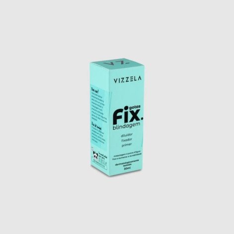Fluido Vizzela Gotas Fix Blindagem 30ml