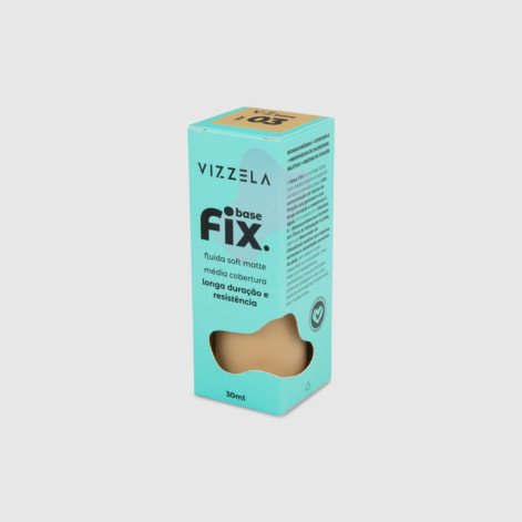 Base Líquido Vizzela Fix Cor 03 30ml