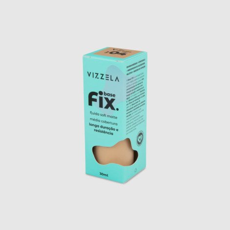 Base Líquida Vizzela Fix Cor 04 30ml