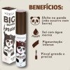 Máscara para Cílios Vizzela Big no Panda Cor Brown 5g