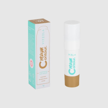 Contorno em Stick Vizzela Cream Contour Cor 01 - 7g