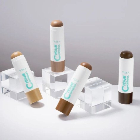 Contorno em Stick Vizzela Cream Contour Cor 02 - 7g