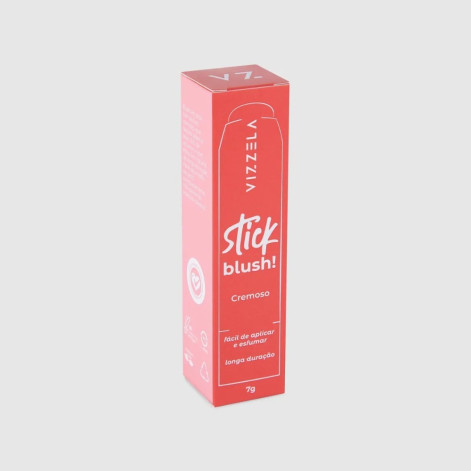 Blush Stick Vizzela Cremoso Cor 03 7g
