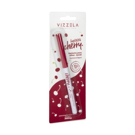 Lapiseira para Olhos Vizzela Cherry Bordô