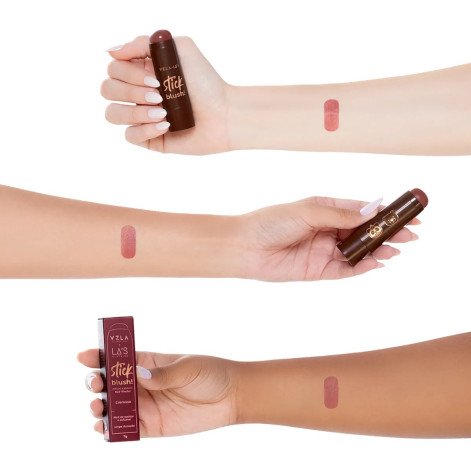 Kit Blushes Red Mocha Vizzela + La’s Stick e Compacto