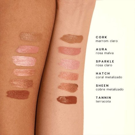 Sombra Líquida Océane Edition Sheen Cobre 4g