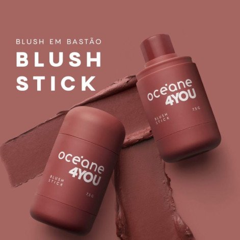 Blush em Bastão Océane 4 You Cake 7,5g