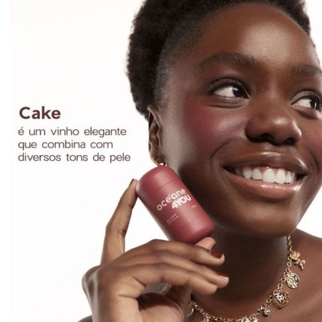 Blush em Bastão Océane 4 You Cake 7,5g