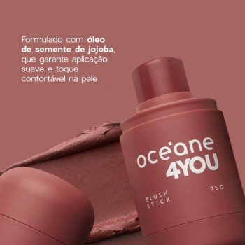 Blush em Bastão Océane 4 You Cake 7,5g